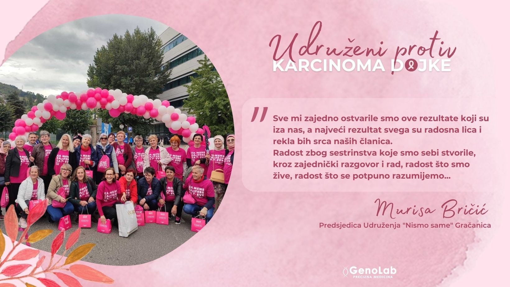 Od borbe za život do borbe za druge: Intervju s Murisom Bričić, predsjednicom Udruženja "Nismo same" Gračanica